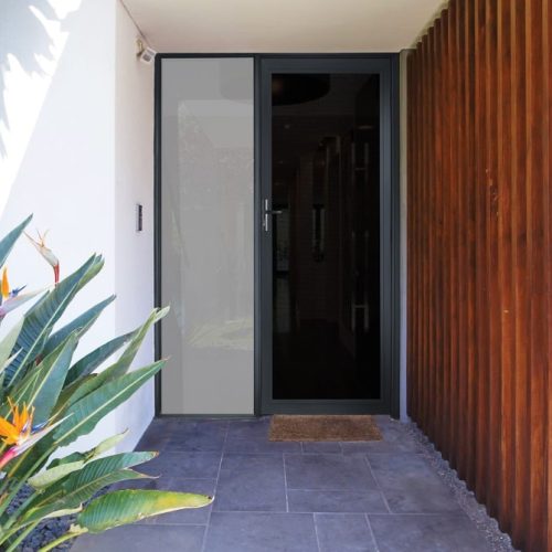 PrivacyGuard® restricted view security door.