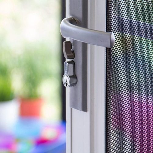 Open security screen door, mesh is SupaScreen.